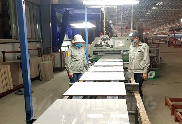 Công ty CP Trúc Thôn: Lần đầu tiên xuất khẩu gạch granite